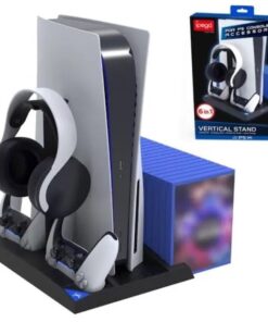 Suporte Base Vertical e carregador para controle do PS5 iPEGA PG P5013B